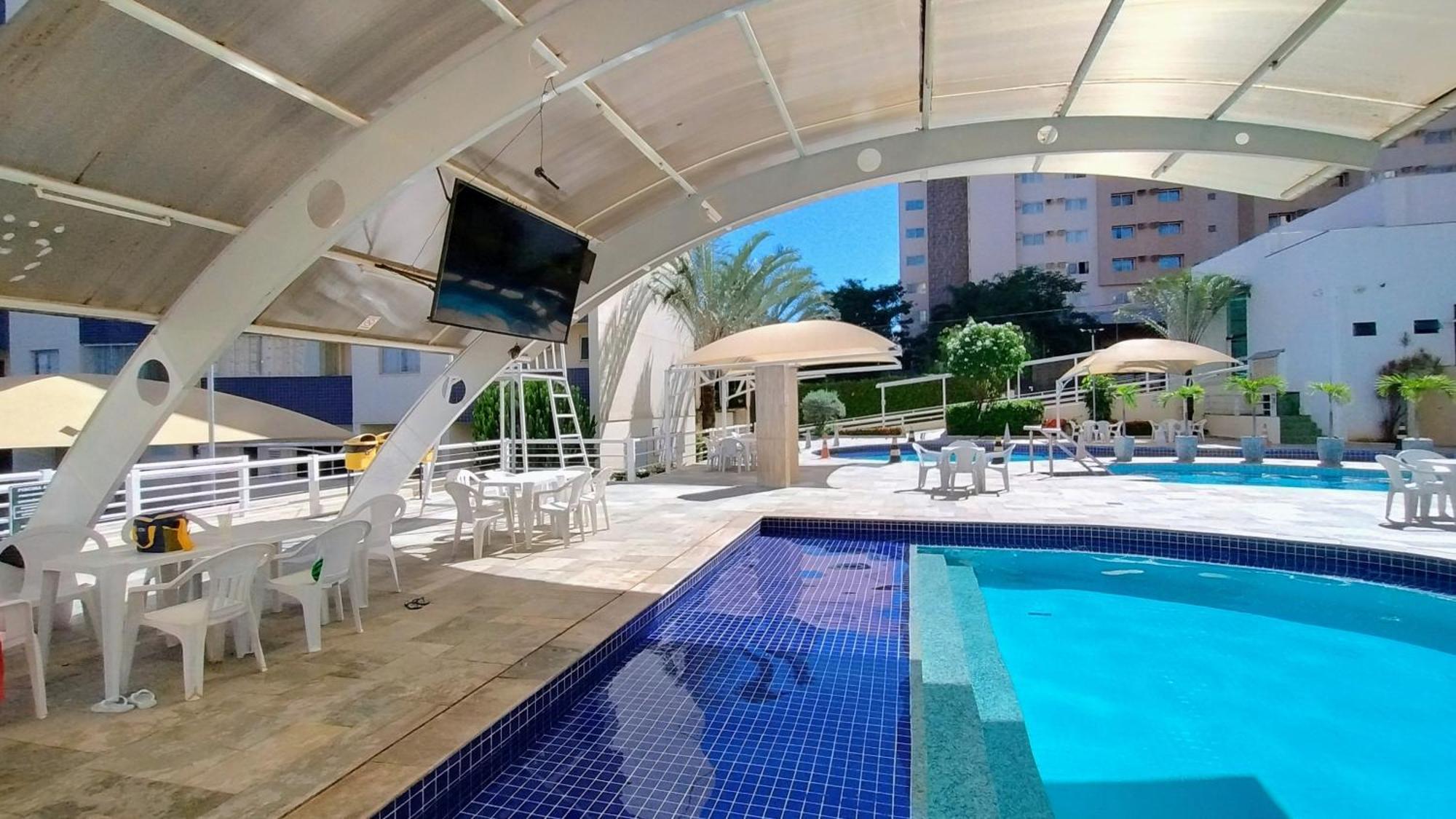 Apartamento Thermas Do Bandeirante - Achei Ferias - Com Roupa De Cama Caldas Novas